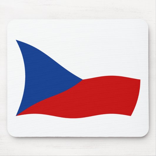 Tschechische Republik Flagge Mauspad (Vorne)