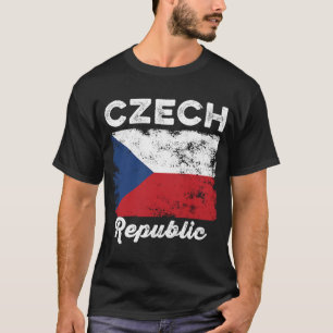 Tschechische Republik Flagge Not leidende Männer F T-Shirt