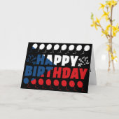 Tschechische Republik Flagge Patriotic Geburtstag Karte (Gelbe Blume)