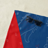 Tschechische Republik-Flaggen-Badetuch Strandtuch (Beispiel)