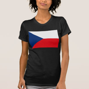 Tschechische Republik-Flaggen-T - Shirt