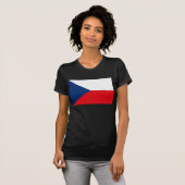 Tschechische Republik-Flaggen-T - Shirt (Vorne ganz)