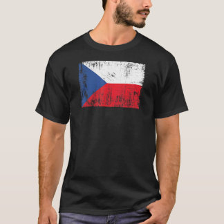 Tschechische Republik Flaggen Tschechien Fußball F T-Shirt