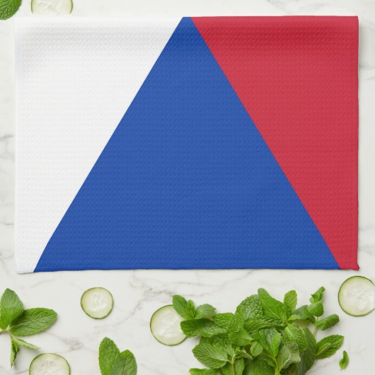 Tschechische Republik Geschirrtuch (Gefaltet)