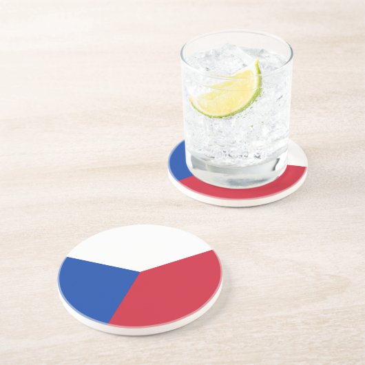 Tschechische Republik Getränkeuntersetzer (Seite)