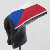 Tschechische Republik Golf Headcover (3/4 Vorderseite)
