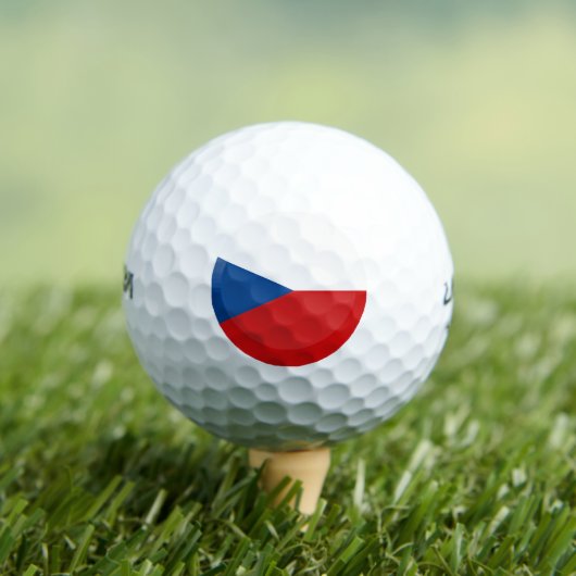 Tschechische Republik Golfball (Insitu T-Shirt)