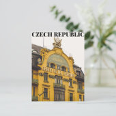 Tschechische Republik Grand Hotel Europa Postkarte (Stehend Vorderseite)