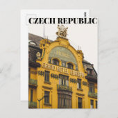Tschechische Republik Grand Hotel Europa Postkarte (Vorne/Hinten)