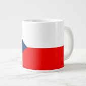 Tschechische Republik Jumbo-Tasse (Vorderseite Rechts)