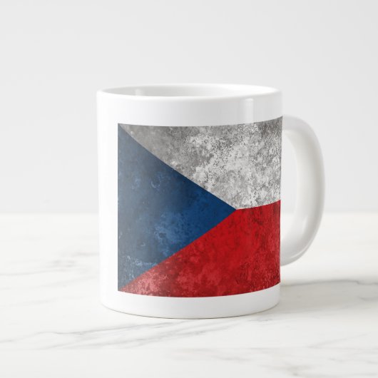 Tschechische Republik Jumbo-Tasse (Vorderseite Rechts)