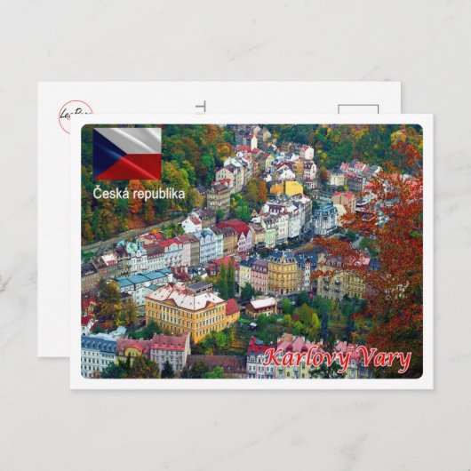Tschechische Republik - Karlsbad - Postkarte (Vorne/Hinten)