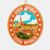 Tschechische Republik Keramik Ornament (Links)