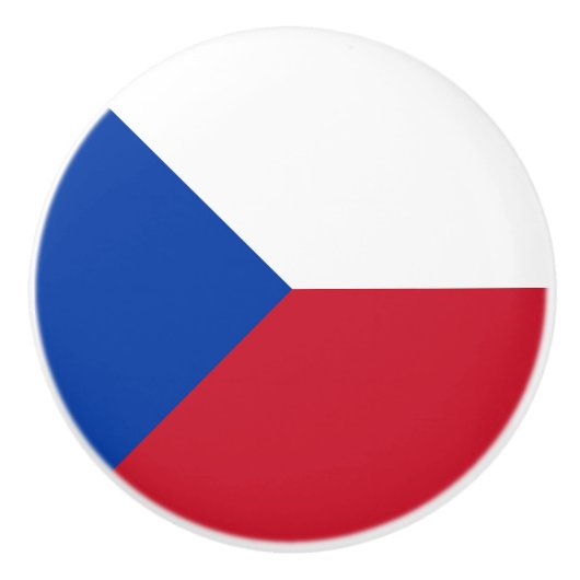 Tschechische Republik Keramikknauf (Vorderseite)