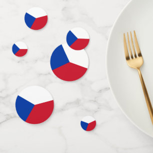 Tschechische Republik Konfetti