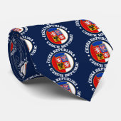 Tschechische Republik Krawatte (Gerollt)