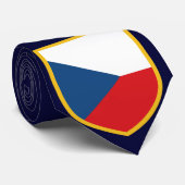 Tschechische Republik Krawatte (Gerollt)