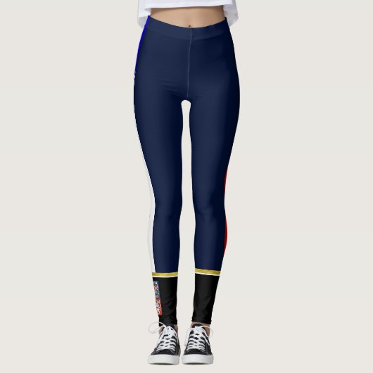 Tschechische Republik Leggings (Vorderseite)