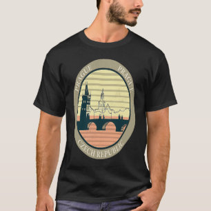 Tschechische Republik Lion Prag Beer Tschechien T-Shirt
