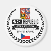 Tschechische Republik Magnet (Vorne)