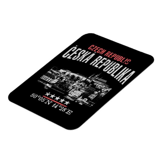 Tschechische Republik Magnet (Linke Seite)
