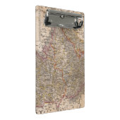 Tschechische Republik Mini Klemmbrett (Schrägansicht)