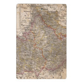 Tschechische Republik Mini Klemmbrett (Rückseite)