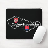 Tschechische Republik Mousepad (Mit Mouse)