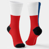 Tschechische Republik Nationalflagge Tschechien Pa Socken (Gewinkelt)
