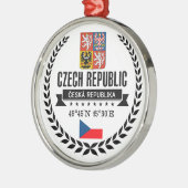 Tschechische Republik Ornament Aus Metall (Links)