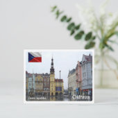 Tschechische Republik - Ostrava - Postkarte (Stehend Vorderseite)