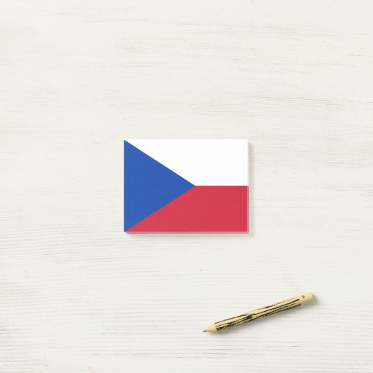 Tschechische Republik Post-it Klebezettel (Auf Schreibtisch)