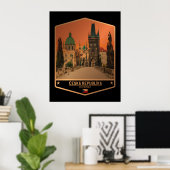 Tschechische Republik Poster (Heimbüro)