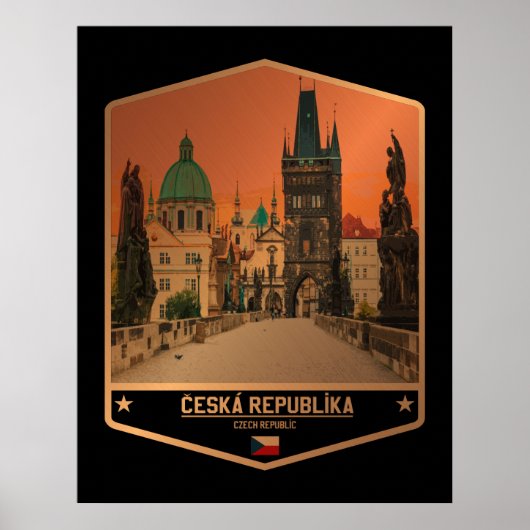 Tschechische Republik Poster (Vorne)