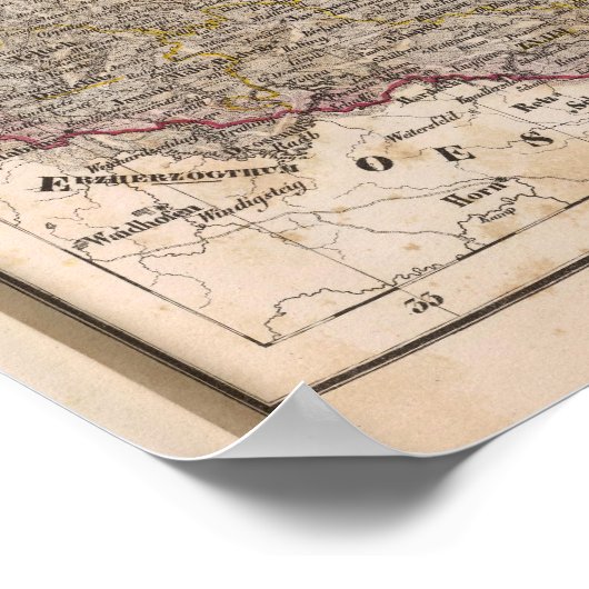 Tschechische Republik Poster (Ecke)