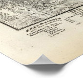 Tschechische Republik Poster (Ecke)