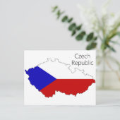 Tschechische Republik Postkarte (Stehend Vorderseite)