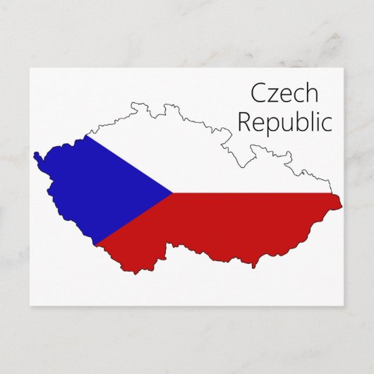 Tschechische Republik Postkarte (Vorderseite)