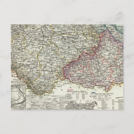 Tschechische Republik Postkarte (Vorderseite)