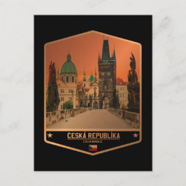 Tschechische Republik Postkarte