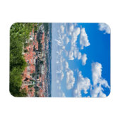 Tschechische Republik. Prag. Atemberaubende Sicht  Magnet (Horizontal)