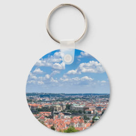 Tschechische Republik. Prag. Atemberaubende Sicht Schlüsselanhänger