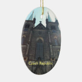 Tschechische Republik-Prag-Kirchen-Verzierung Keramikornament (Rechts)
