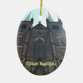 Tschechische Republik-Prag-Kirchen-Verzierung Keramikornament