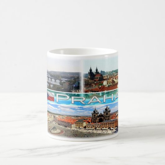 Tschechische Republik - Prag - Prag - Praha - Kaffeetasse (Mittel)