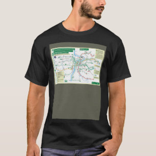 Tschechische Republik Prag Praha Metro Karte HD T-Shirt