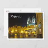 Tschechische Republik - Praha - Postkarte (Vorne/Hinten)