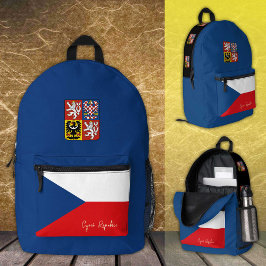 Tschechische Republik, Rucksack, Tschechische Flag Bedruckter Rucksack