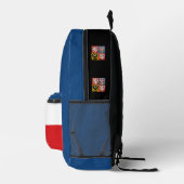 Tschechische Republik, Rucksack, Tschechische Flag Bedruckter Rucksack (Rechts)