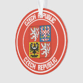 Tschechische Republik - RundEmblem Ornament (Vorderseite)